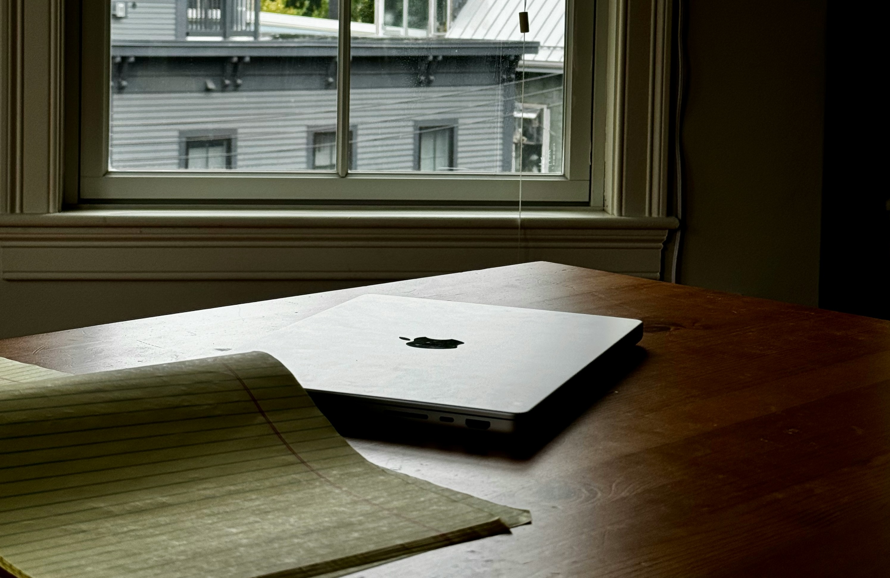 A quiet, prepared workspace